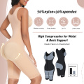 latest design high waist tummy control butt lifter full body shapewear for women